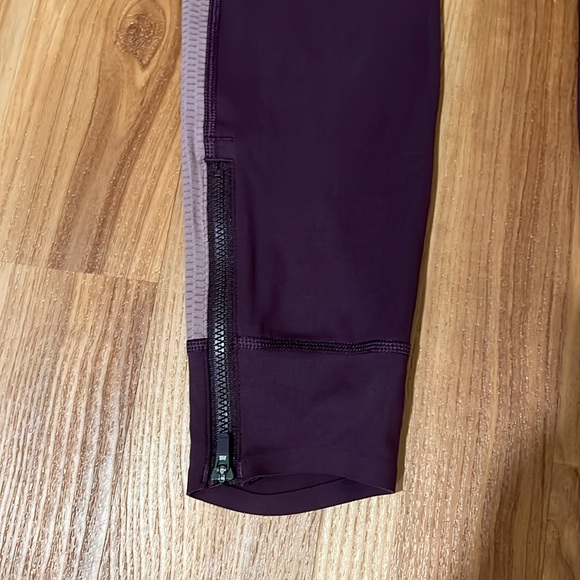 Athleta Allyson Felix 7/8 Legend Mesh Agate Purple - Picture 4 of 8